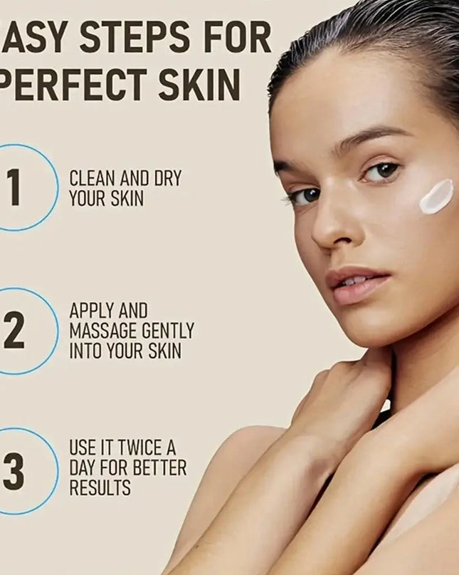Retinol Face Cream – Anti-Wrinkle Moisturizer with Collagen & Hyaluronic Acid for Women & Men, Hydrating Skincare Formula