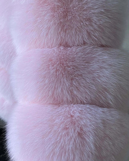 Winter Women's Cold Coat Top Fox Jackets For Women clothing Natural Real fox Fur Jacket Coats For Women Fur Jacket In Promotion