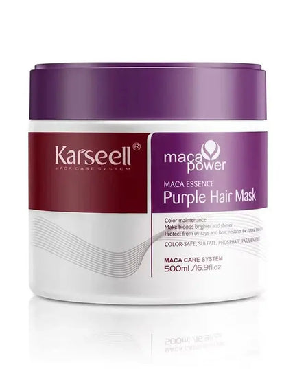 Karseell Purple Hair Mask – 500ml Anti-Yellow Toning Treatment  Blonde