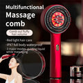 Multifunctional electric massage comb with red light therapy for hair growth and anti-hair loss benefits.