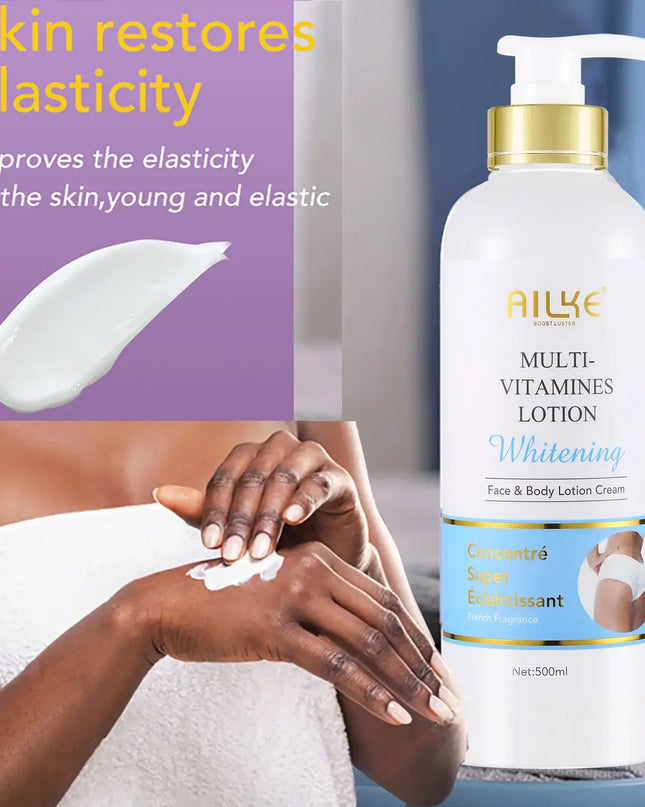 AILKE Whitening Body Lotion – Multi Vitamin Skin Brightening Set