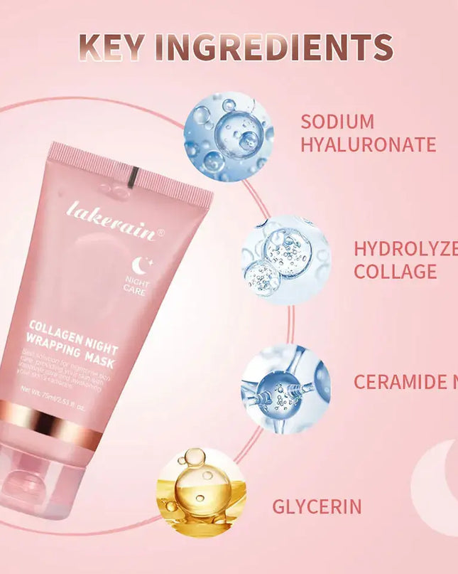 Collagen Jelly Cream – Hydrating & Firming Overnight Peel-Off Mask