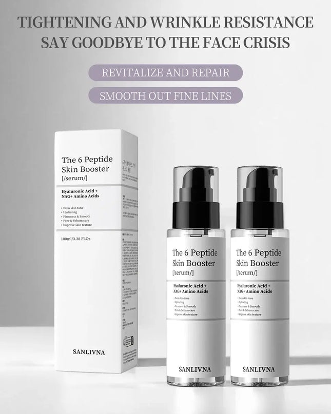 6-Peptide Essence Skincare Set