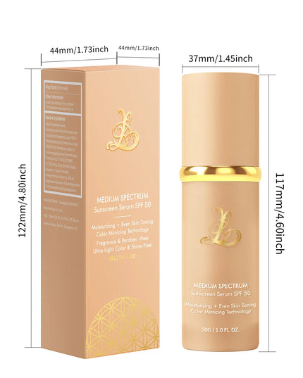 Color-Changing Liquid Foundation with SPF50+ | Longwearing
