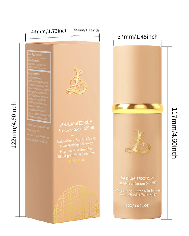 Color-Changing Liquid Foundation with SPF50+ | Longwearing