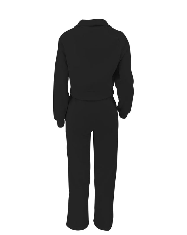 Autumn Winter Thick Warm Two-Piece Leisure Set for Women”