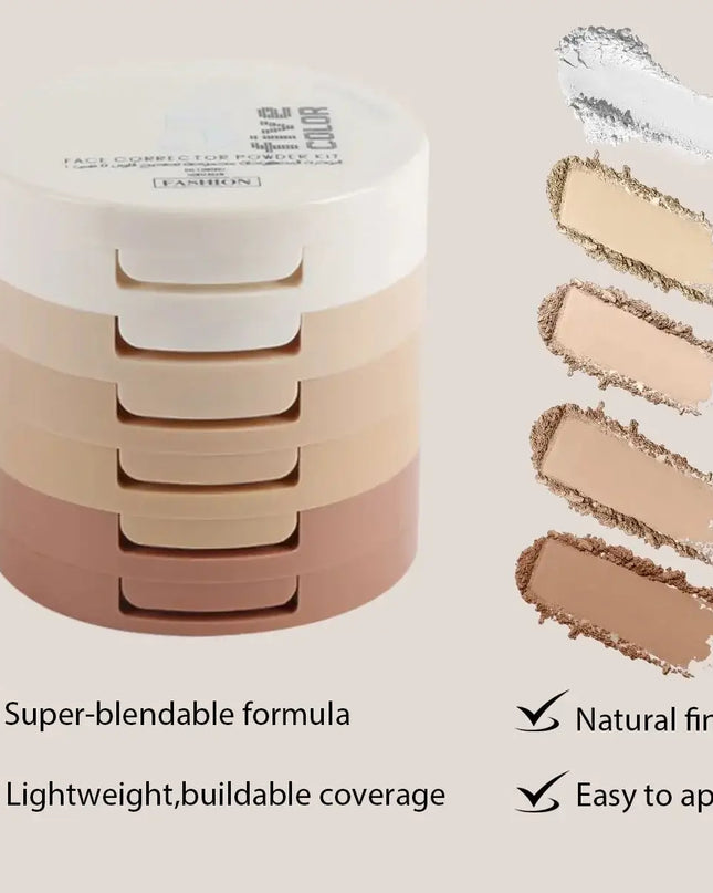 5-Tone Correcting Compact Powder