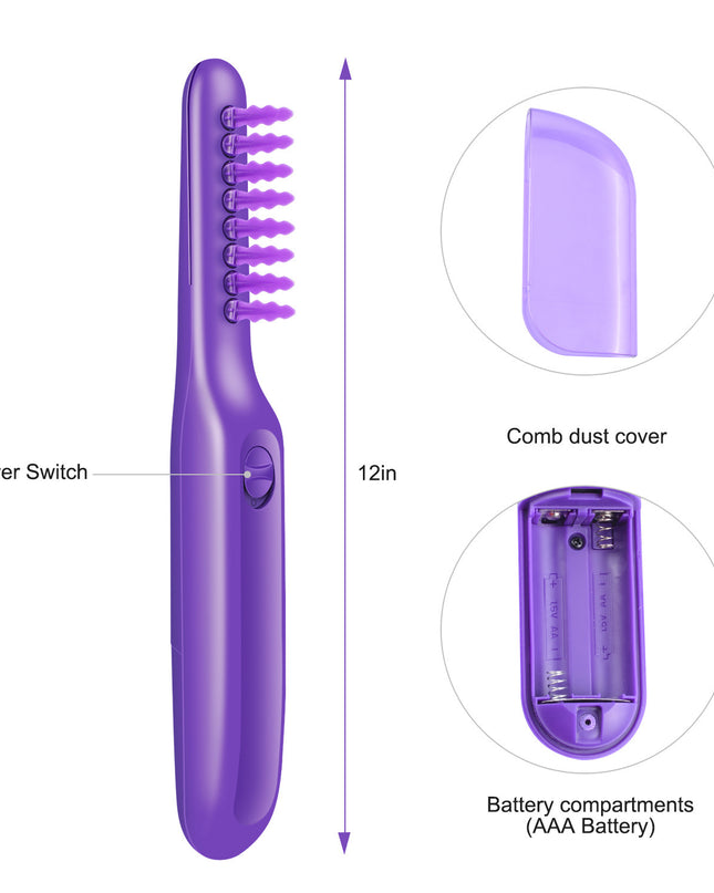 Electric Detangling Brush Scalp Massage Hair Brush