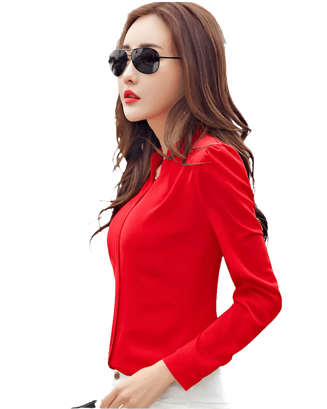 Long Sleeve Shirt Women Autumn Clothing Fashion.