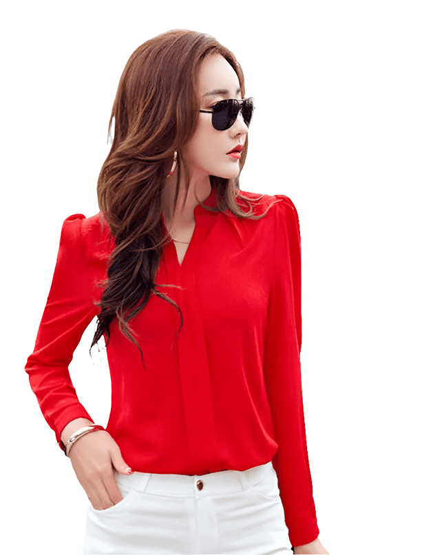 Long Sleeve Shirt Women Autumn Clothing Fashion.