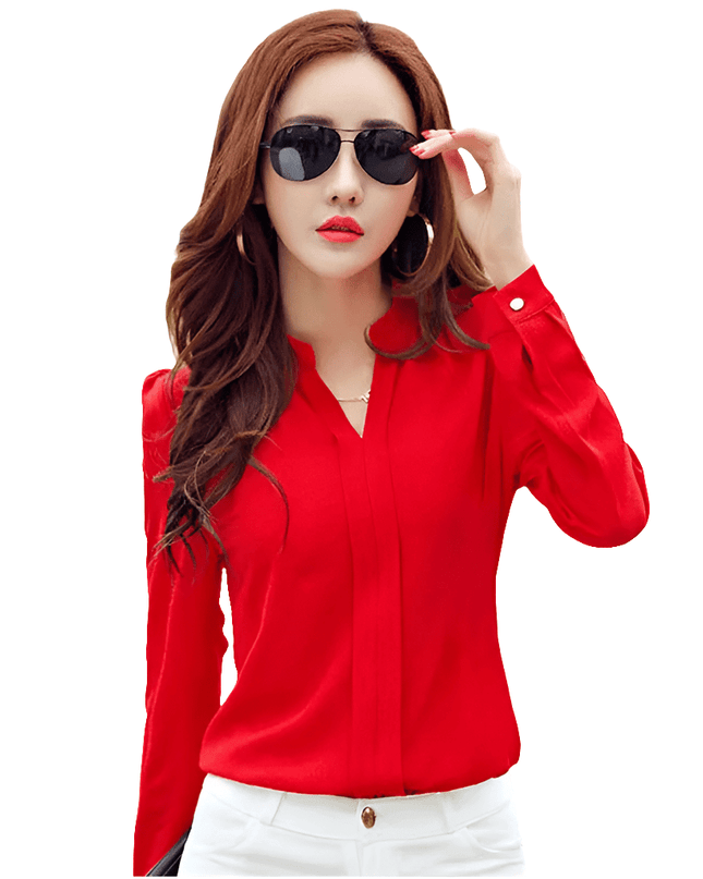 Long Sleeve Shirt Women Autumn Clothing Fashion.