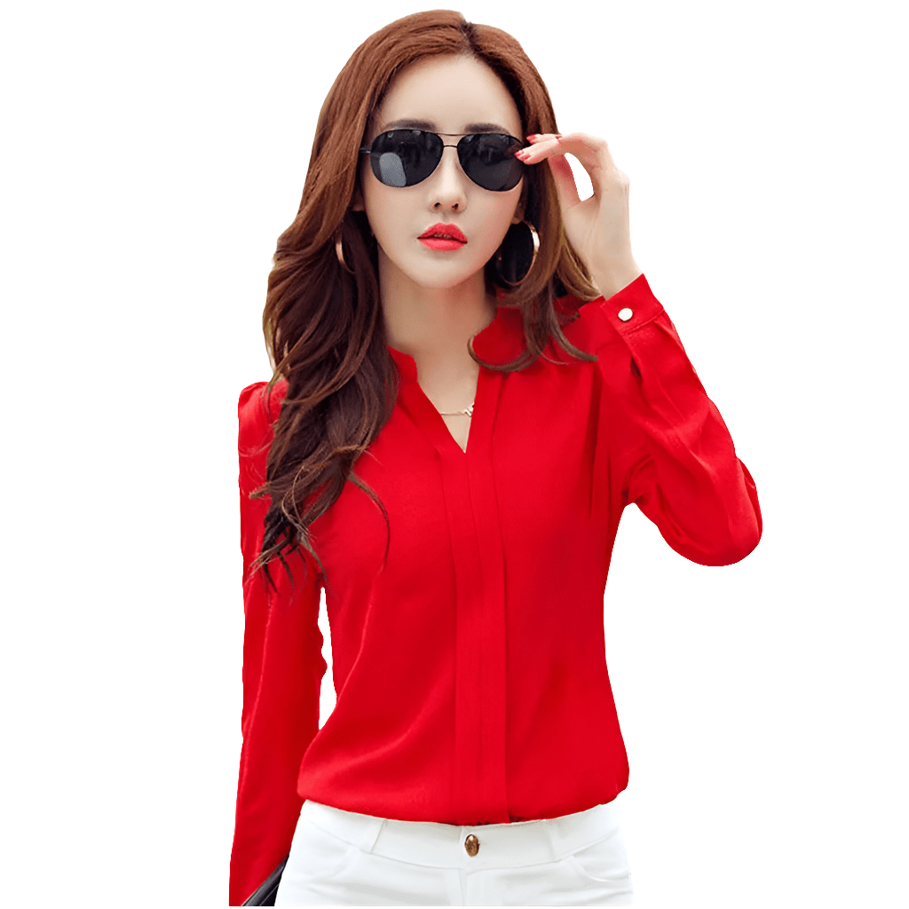Transparent cutout of fashion product for design use
