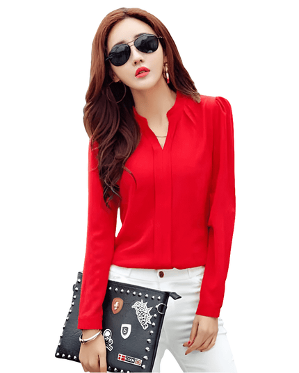 Long Sleeve Shirt Women Autumn Clothing Fashion.