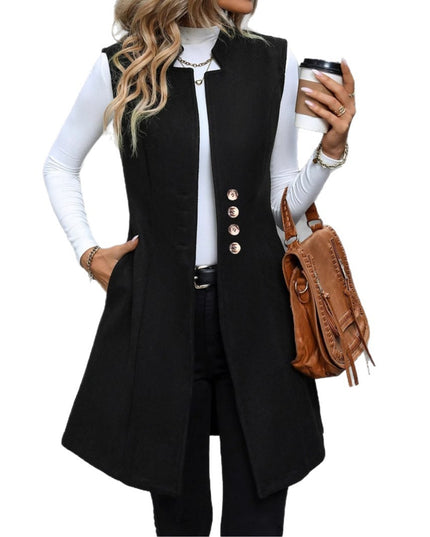 Fashionable Suit Elegant Sleeveless Women's Vest