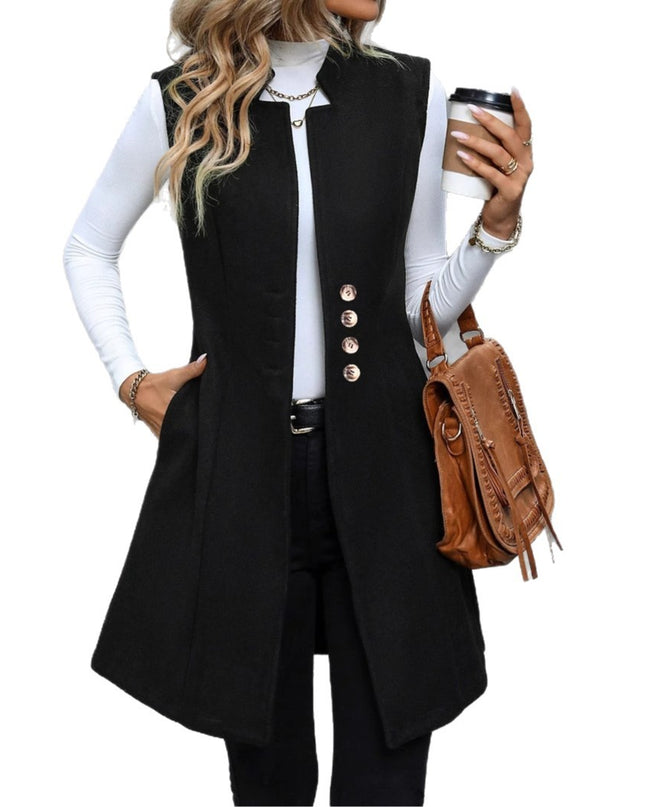 Fashionable Suit Elegant Sleeveless Women's Vest