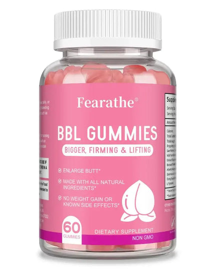 BBL Gummies - Shape Your Hips，Advanced Natural Formula for Sculpted Curves Detox Immune Support 60 Gummies - EMMA STORE SHOP