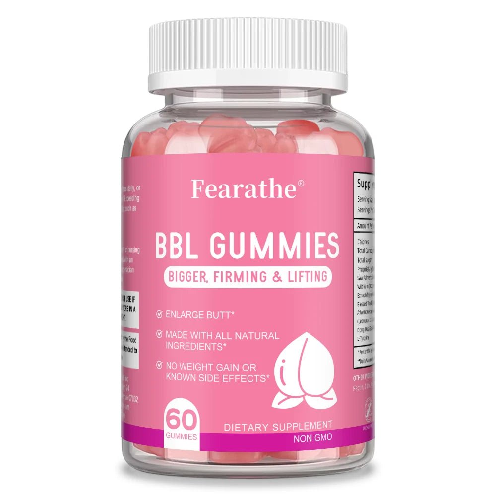BBL Gummies - Shape Your Hips，Advanced Natural Formula for Sculpted Curves Detox Immune Support 60 Gummies - EMMA STORE SHOP