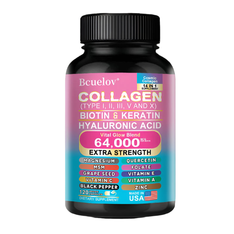 Collagen Capsules Biotin Keratin Skin Care Product Booster Anti Aging Whitening. - EMMA STORE SHOP