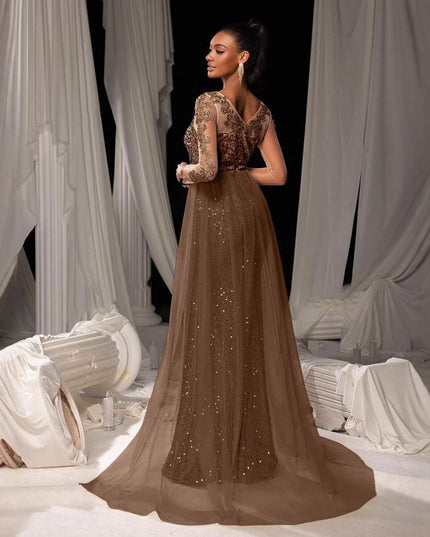 Women's Dance Lace Party Evening Dress