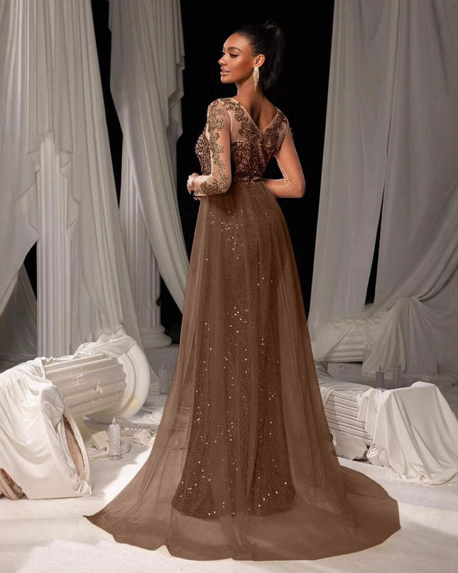 Women's Dance Lace Party Evening Dress