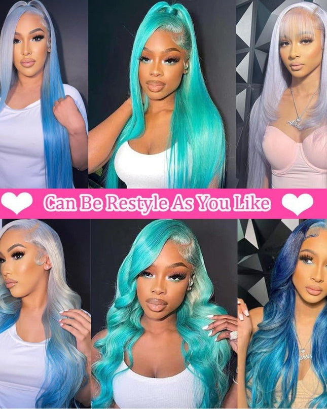 30 Inch blonde lace wig 100% human hair natural