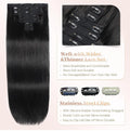 99J Burgundy Lace Front Wig – HD Hairline – Emma-Store-Shop - Clip in Hair Extensions Real Human Hair,14 inch 70g, Natural Straight Human Hair Clip in Extensions for Black Woman, Soft Straight 7pcs Per Set with 16 Clips Double Weft
