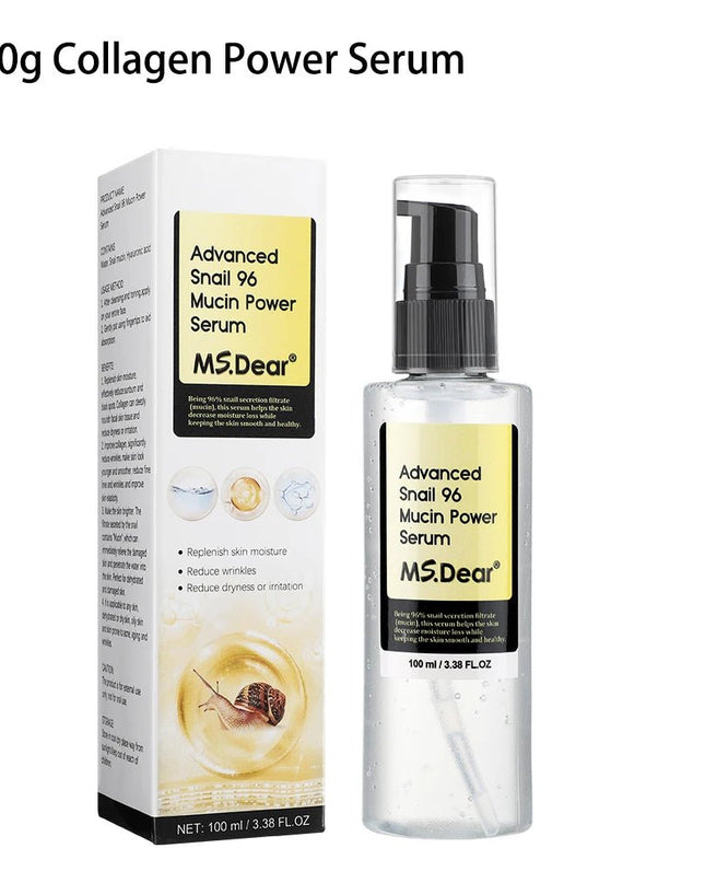 Snail Collagen Face Cream / Repair Essence Hydrating Moisturizing Fade Dark Spots Anti - aging Facial Serum Cream Korean Skin Care - EMMA STORE SHOP