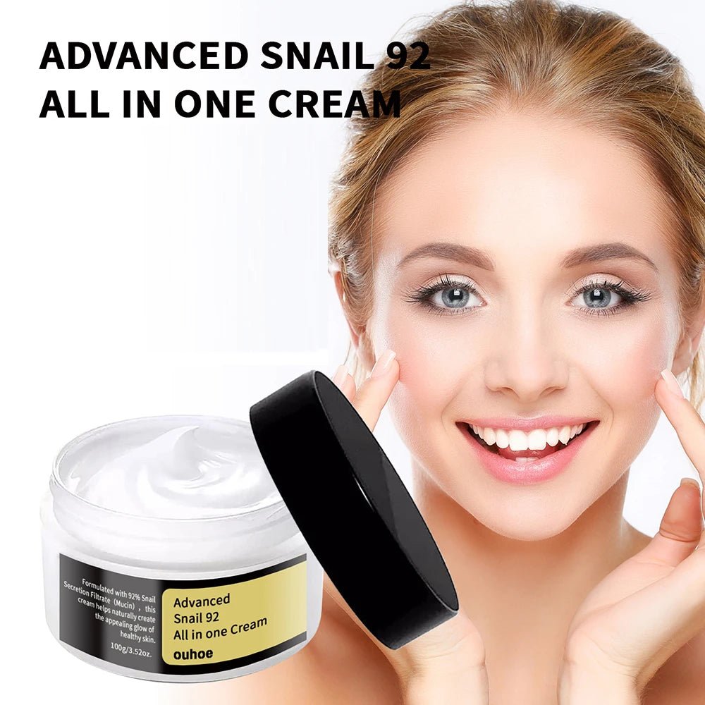 Snail Collagen Face Cream / Repair Essence Hydrating Moisturizing Fade Dark Spots Anti - aging Facial Serum Cream Korean Skin Care - EMMA STORE SHOP
