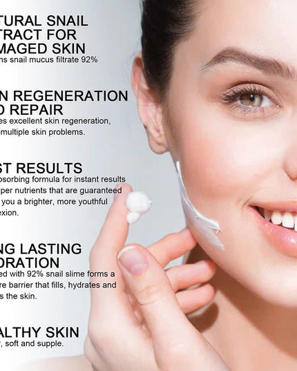 Snail Collagen Face Cream / Repair Essence Hydrating Moisturizing Fade Dark Spots Anti - aging Facial Serum Cream Korean Skin Care - EMMA STORE SHOP